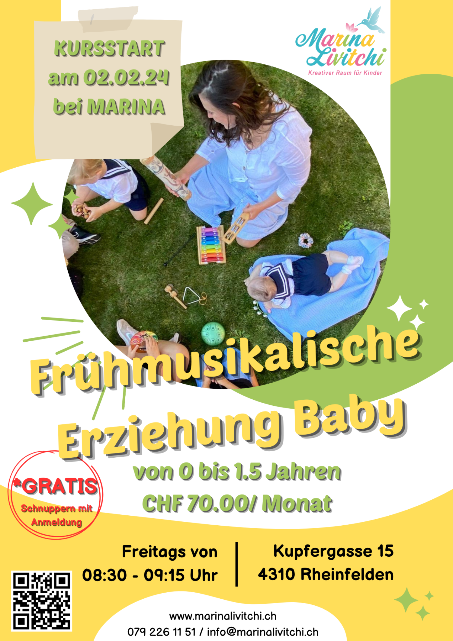 Kopie von Kopie von Kopie von Colorful Kids Summer Camp Flyer